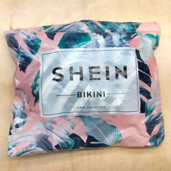 SHEIN bikini striped black and white with pads (can be removed) NEW small - Picture 5 of 9